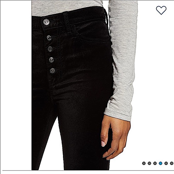 7 For All Mankind Hi-waist Velveteen Skinny Pant - Picture 4 of 4